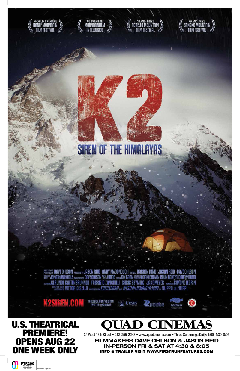 K2: Siren of the Himalayas movie poster